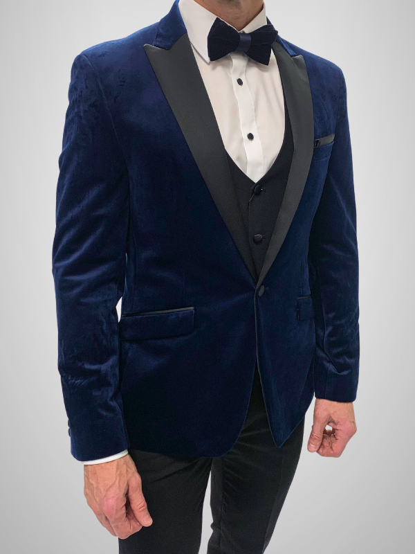 White velvet sale tuxedo