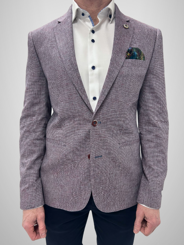 White Label Joshua Blazer - Berry Pink