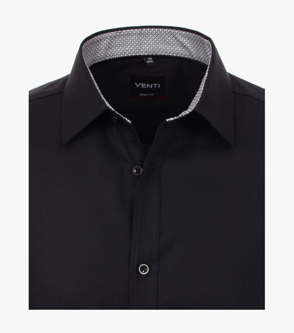 Venti Business Shirt - Black