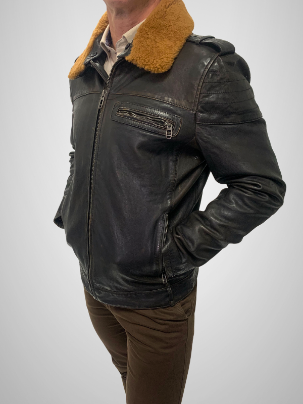 Milestone 2025 leather jacket