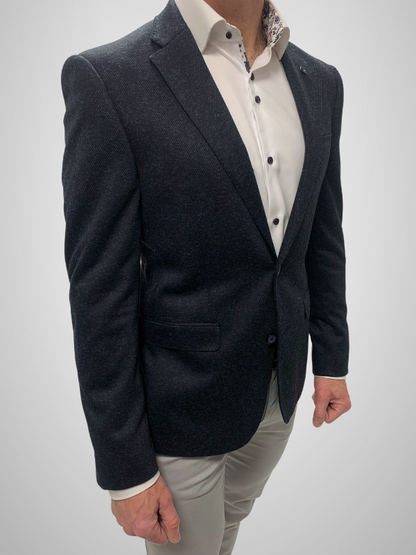 White Label Jasper Wool Blazer - Dark Navy