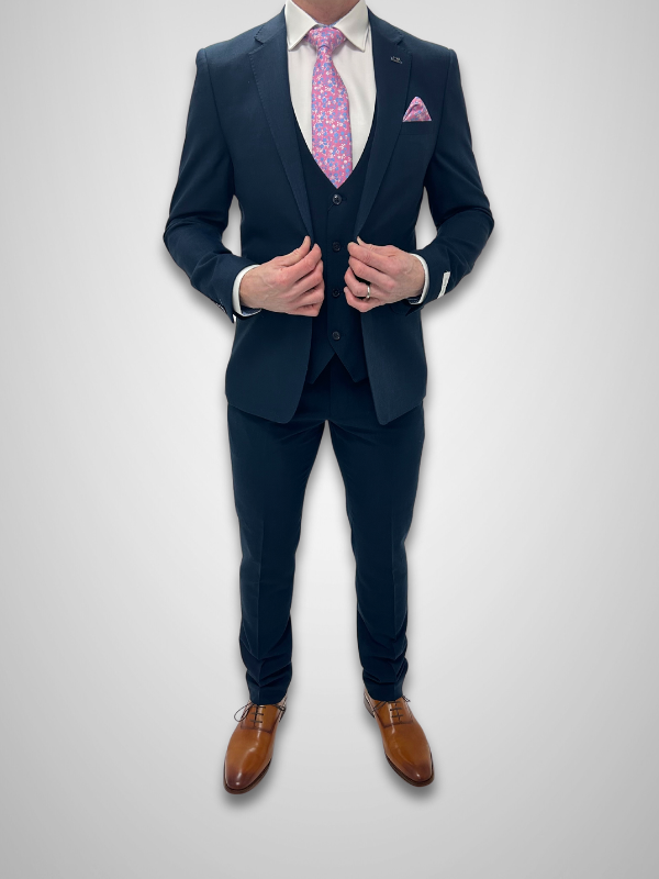 3pc Suit - Navy