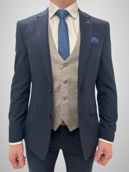 3pc Suit - Navy