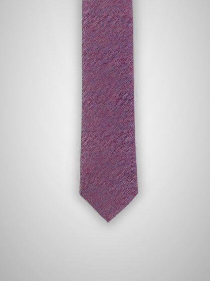 Melange Tie & Pocket Square - Pink