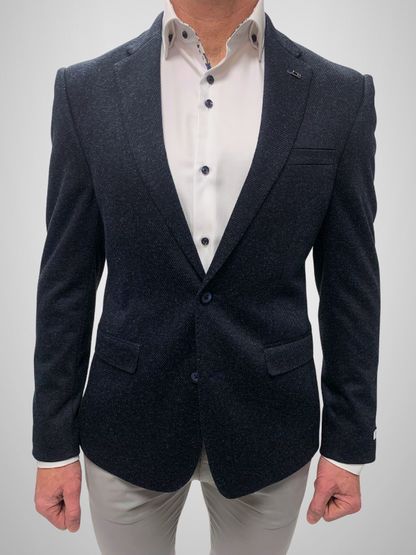 White Label Jasper Wool Blazer - Dark Navy