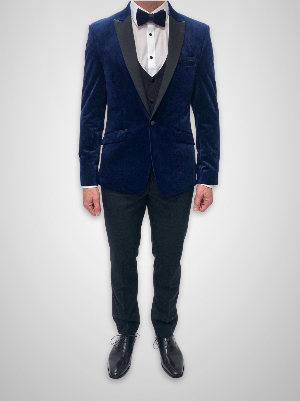 Velvet Tuxedo - Navy