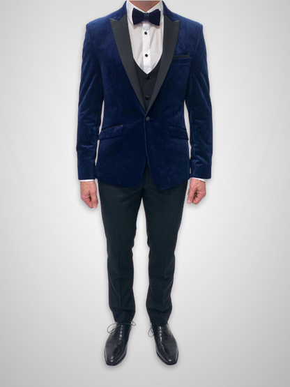 Velvet Tuxedo - Navy