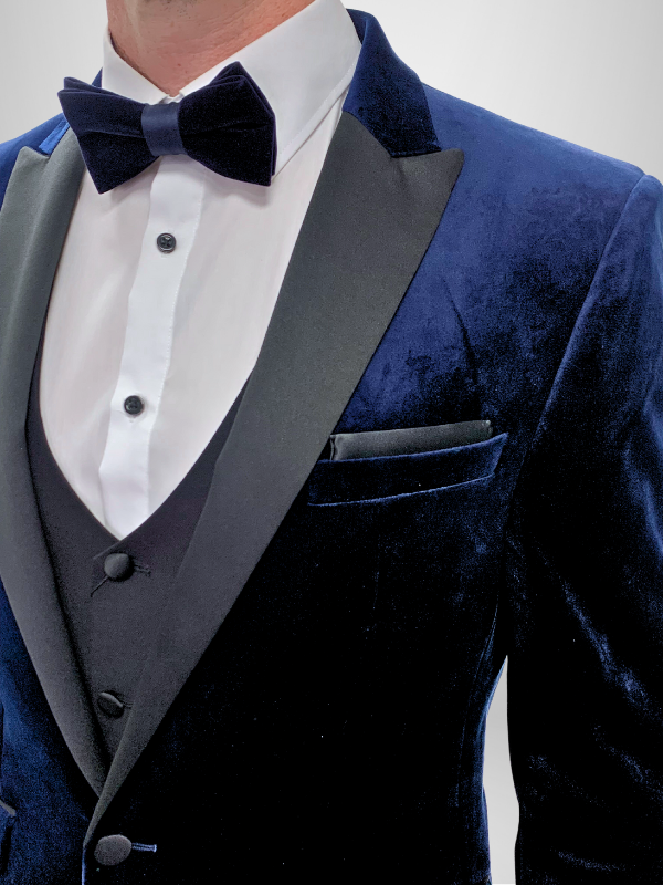 Velvet Tuxedo - Navy