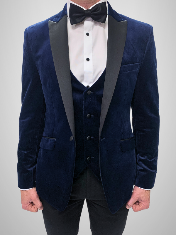 Velvet Tuxedo - Navy