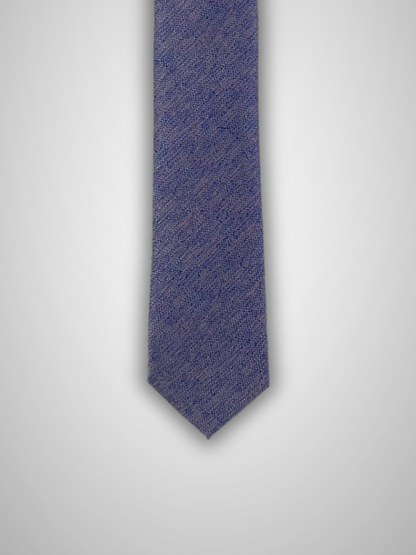 Melange Tie & Pocket Square - Lilac