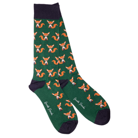 Swole Panda Bamboo Socks - Mr Fox