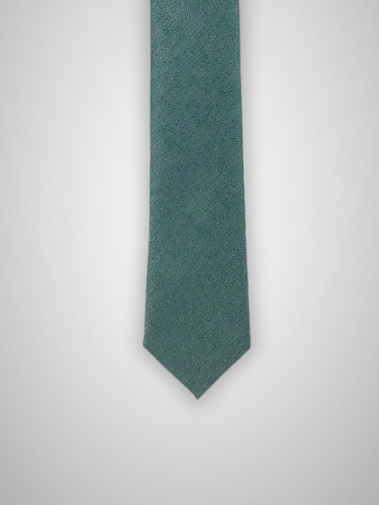 Melange Tie & Pocket Square - Mint