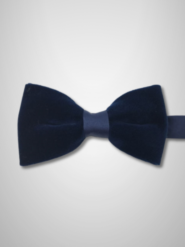 Zazzi Velvet Bow - Light Navy