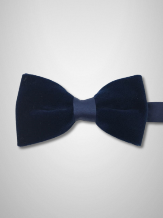 Zazzi Velvet Bow - Light Navy