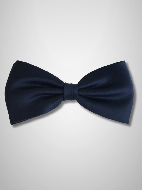 Zazzi Silk Bow - Navy