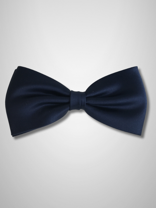 Zazzi Silk Bow - Navy