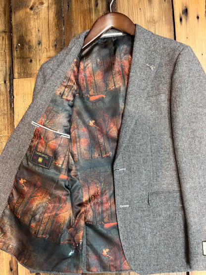 Herbie Frogg Blazer - Taupe Tweed