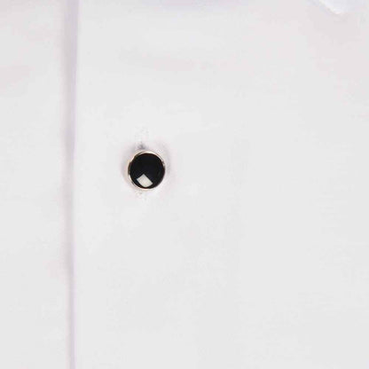 White Label Lux Tapered Tuxedo Formal Shirt - White