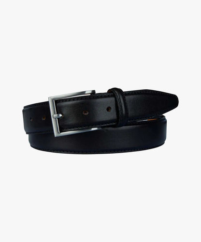 Profuomo Calf Leather Belt - Black