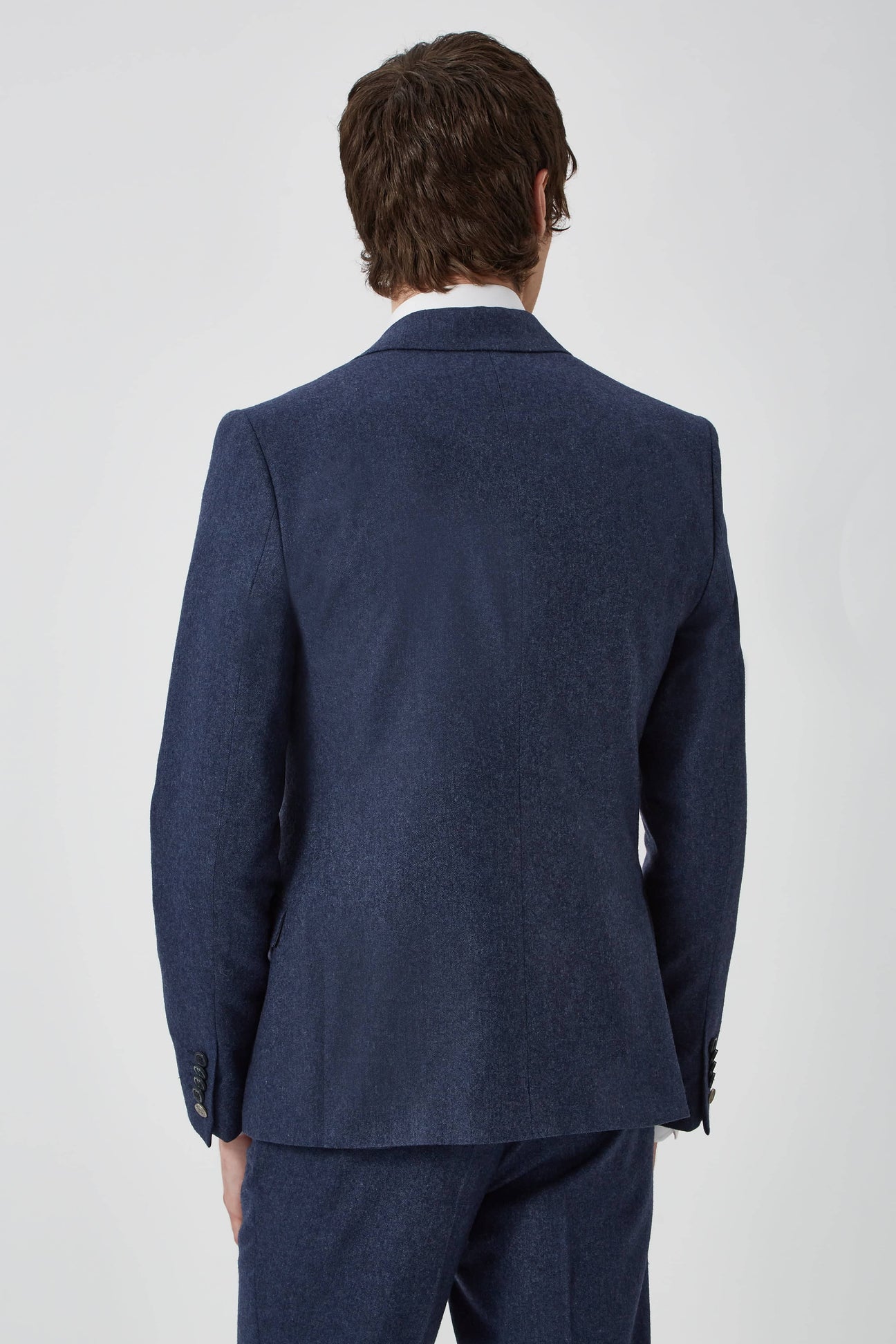 Shelby & Sons Uptown Wool 3pc Suit - Navy